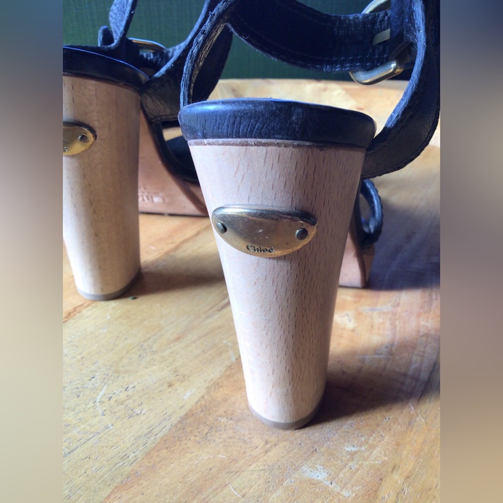 CHLOE vintage high heels size 6.5 - Picture 4 of 9